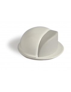 Tope de puerta. Acero....